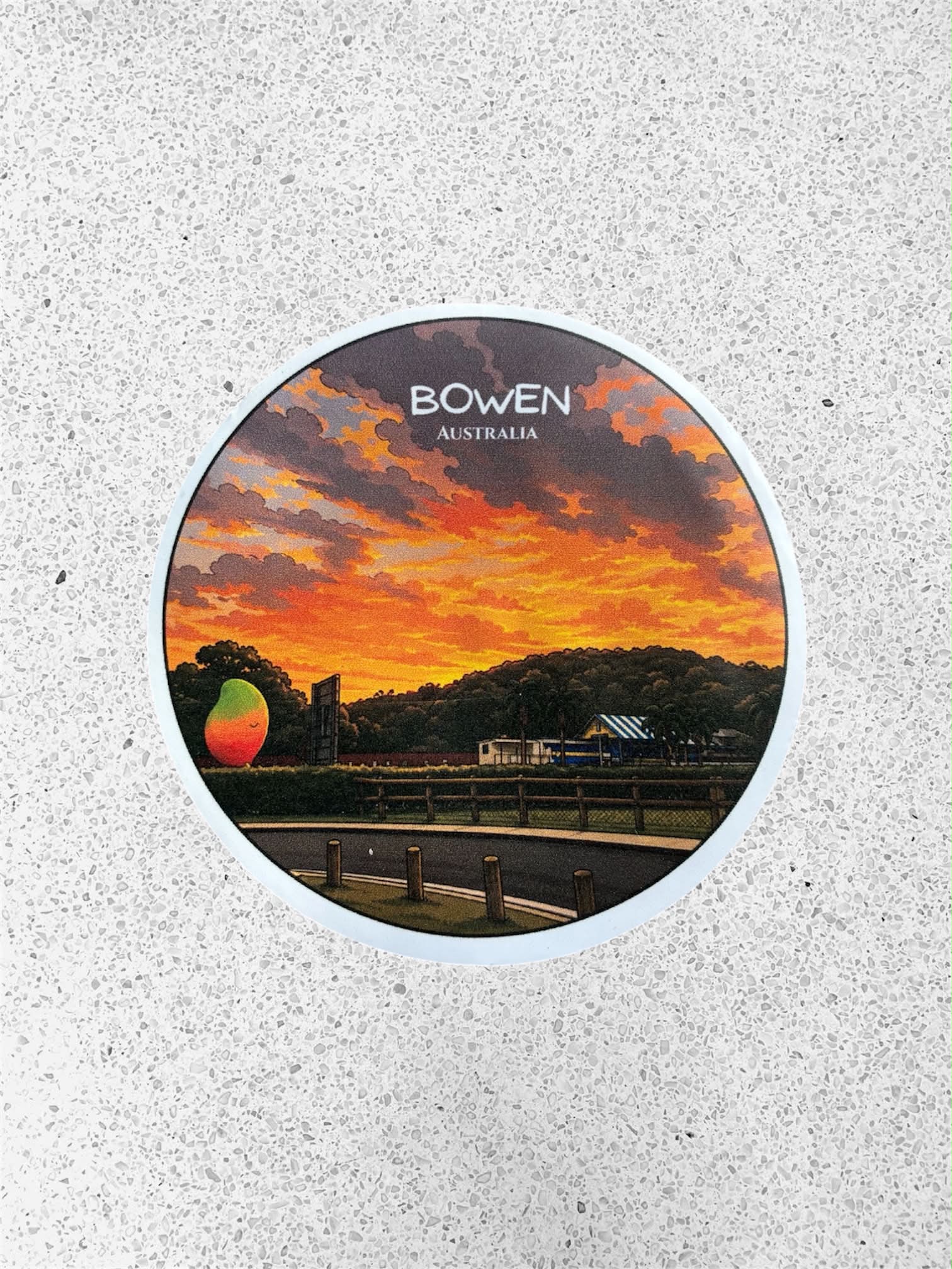 Bowen Queensland - Destination Sticker