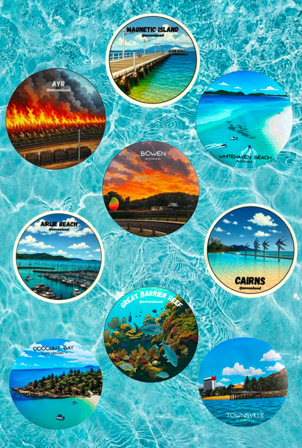 Airlie Beach Queensland - Destination Sticker