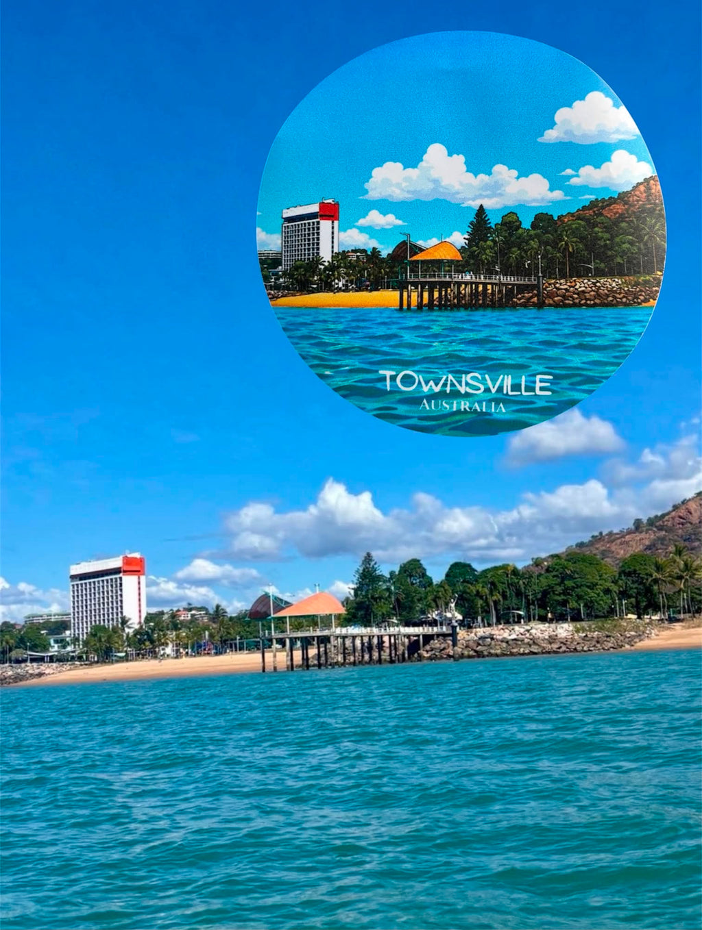 Townsville Queensland - Destination Sticker