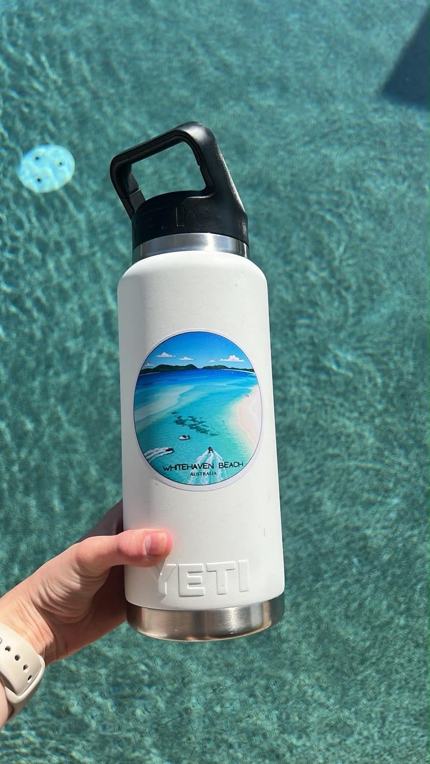 Whitehaven Beach Austalia - Destination Sticker