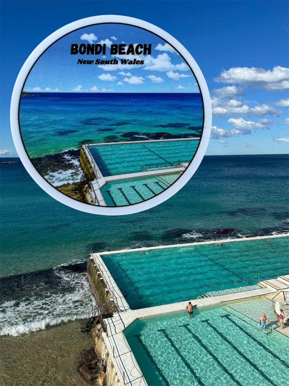 Bondi Beach NSW - Destination Sticker