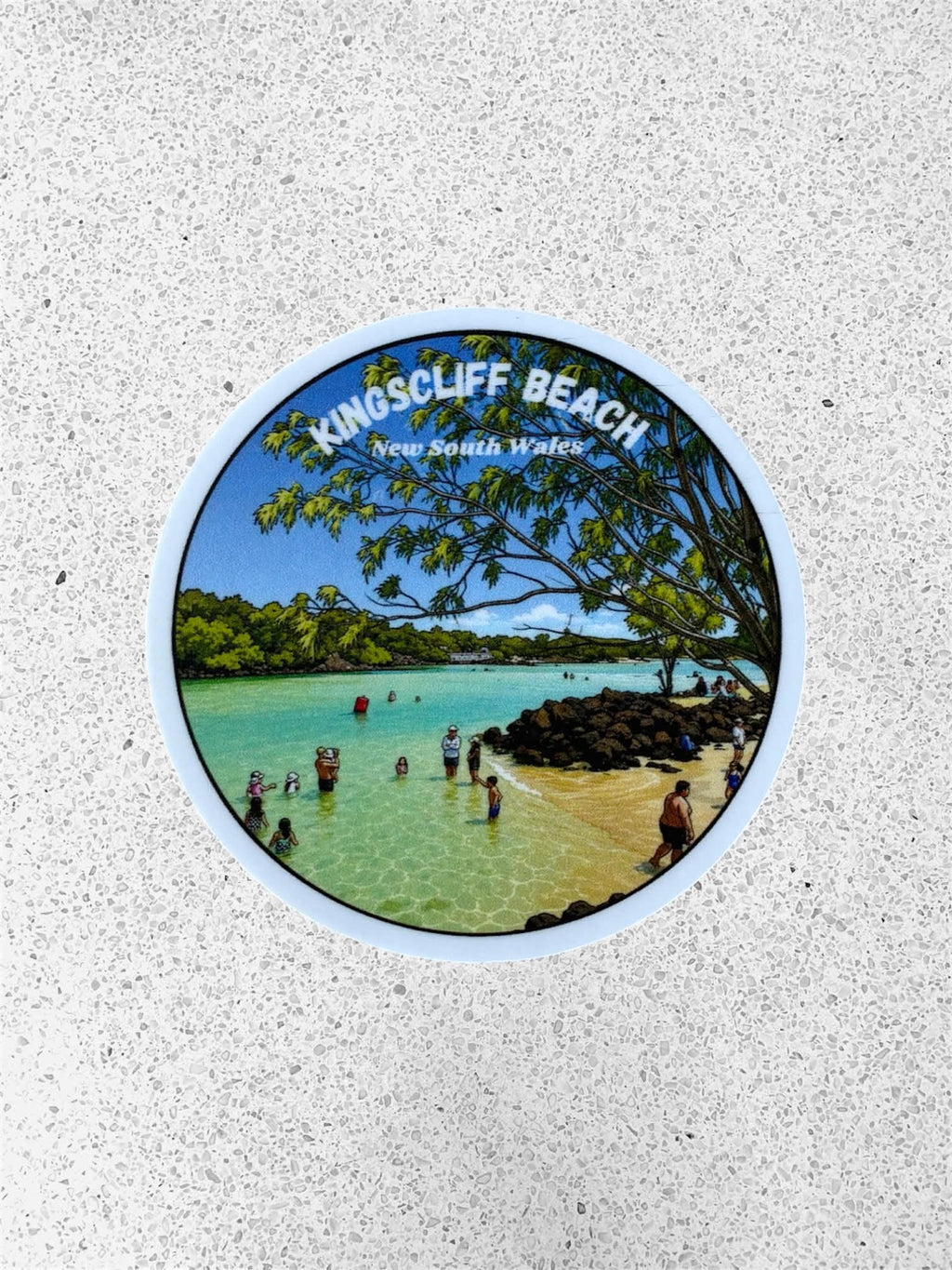 Kingscliff Beach NSW - Destination Sticker