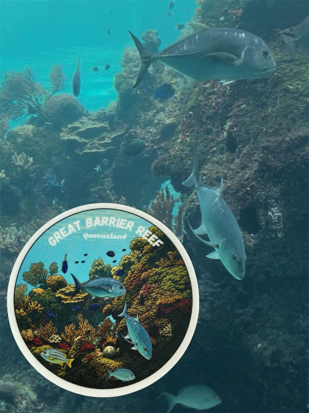 Great Barrier Reef Queensland - Destination Sticker