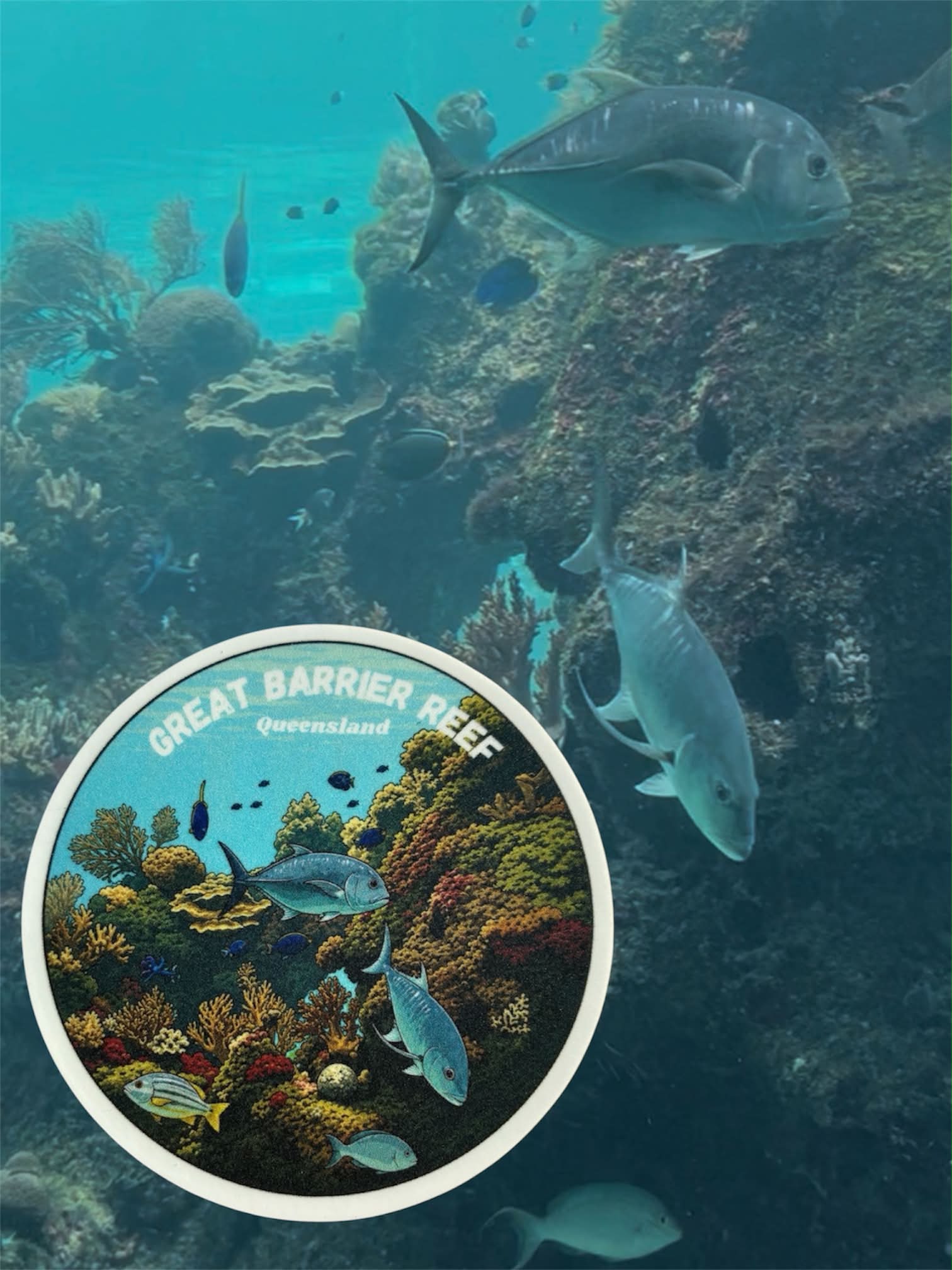 Great Barrier Reef Queensland - Destination Sticker
