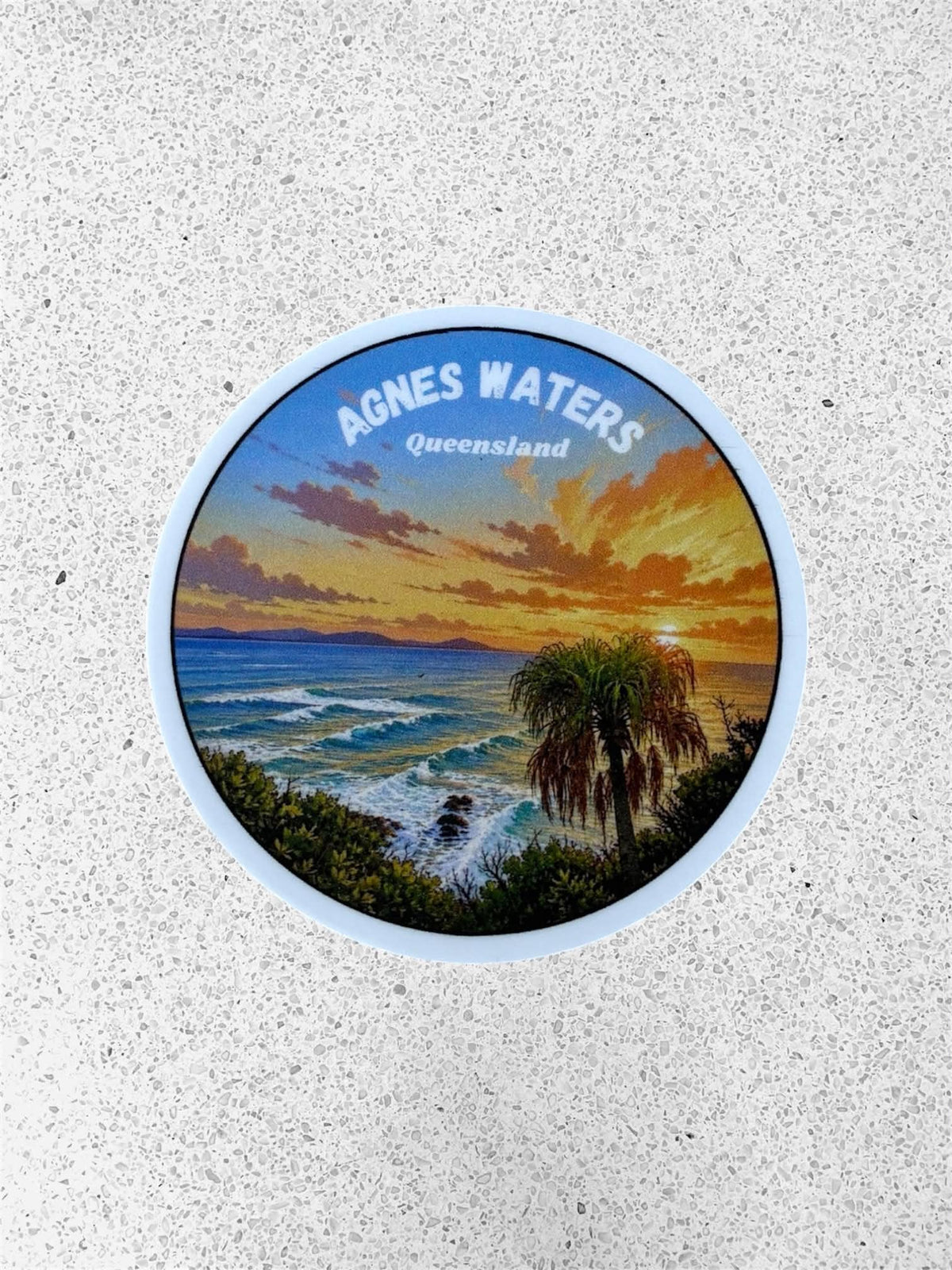 Agnes Waters QLD -  Destination Stickers